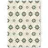 Panorama Tappeto in Vinile - Tappeti in PVC Grandi - Tappeto da Cucina, Corridoio e Soggiorno - Modello Vera Green 100x140 cm