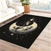 JOSUE 3D Tappeto Soggiorno Moderno Pelo Corto Vintage Boho Rug Minimalista Retrò Morbido Scendiletto Camera da Letto Tappeti Lavabili per Salotto Cameretta Bambino Ufficio(Grigio 49)-90x150cm