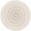 Generico Memento Table Set 6 piatti Dessert 21 cm in ceramica Made in Italy, dipinti a mano (Bianco, Dessert)