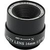Ruilogod 16mm fisso IRIS 1/3 CS Mount CCTV fotocamera obiettivo F1.2