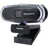 ZEPFJHE Webcam 4K UHD di alta qualità con messa a fuoco automatica intelligente e illuminazione a colori per creatori di contenuti 1080P 60fps / 4K30fps Videocamera per videoconferenze