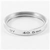 Ruilogod Fotocamera digitale 40.5mm multi rivestimento Ultra-Violot UV Lens filter UV Silver Tone