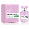 United Colors of Benetton Benetton United Dreams Love Yourself, Eau de Toilette Spray per Donne, Fragranza Floreale Fruttata con Agrumi, Pera, Lampone, Rosa e Gelsomino , 50 ml
