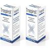 TraspireX Classic, Antitraspirante Roll-On Controllo Efficace della Sudorazione e dei Cattivi Odori, Senza Profumazione, Formula Unisex, Dermatologicamente Testato - 20 ml (Confezione da 2)