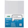 D.RECT Copertine per quaderni A4 trasparenti 150 micron - confezione da 10 protezioni resistenti - coperture scolastiche per libri e quaderni