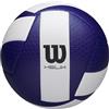 Wilson Pallone da Pallavolo Helix Game, Progettato Per Alte Prestazioni, Presa Avanzata e Controllo Ottimizzato, Realizzato In Microfibra di Alta Qualità, Colore: Blu/Bianco, Dimensioni Ufficiali