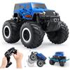 Gindoly Macchina Telecomandata, 2,4 GHz macchina telecomandata per bambini, 4WD 15+ km/h Monster truck radiocomandato,veicolo anfibio con telecomando-Monster