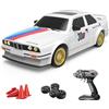 Mostop RC Drift Car 1/16, 30 km/h, Alta Velocità per Bambini e Adulti, 4WD RTR Racing con Luci LED, Telecomando - Regalo per Ragazze e Ragazzi