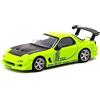 Tarmac Works Vertex RX-7 FD3S RHD - Modellino di auto con guida a destra, colore: verde chiaro con cappuccio nero opaco e grafica Global64 Series 1/64 Diecast di Tarmac Works T64G-TL022-LG