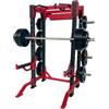 XKlemBauklode Mini set di attrezzature da palestra in scala 1/12, modello di scena fitness in miniatura per casa delle bambole, mini accessori decorativi per la casa, modello regalo da tavolo