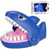 Diyxisk Squalo Cocco Dentista 15x10 cm Gioco Bambino 3 Anni Gioco Coccodrillo Denti Casuale Adatto a Bambini Giochi in Famiglia Giochi per Feste Adatto Sia a Maschi Che a Femmine Regalo