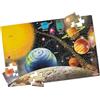 Melissa & Doug Puzzle Sistema Solare - 48 pezzi, 91 cm L x 60 cm l, Puzzle Grande, Regalo per Bambine e Bambini, 3+ Anni - Certificati FSC - Certificati FSC