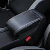 LANTU Copertura per bracciolo centrale per VW Golf 8.5 Golf 8 2020-2026 Rivestimento in fibra di carbonio di alta qualità Protezione impermeabile per Golf Mk8 Golf GTI, GTE, R-Line Accessori