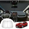 GAFAT Compatibile con Renault Clio 4 RS 2013-2019 Parasole per Parabrezza interno, Clio iv 2013 Parasole Protezione Solare, Raffreddamento, Protezione UV, Clio 4 Accessori