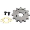 KIMISS Pignone 12 Denti 12 Denti Pignone Pignone Motore Anteriore 17 Mm 30 Mm con Accessorio di Montaggio in Lega di Acciaio 12 Denti Adatto per Catena 530