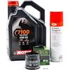 Gazoobike Kit di manutenzione cambio olio standard per HONDA CRF 1000 Africa Twin dal 2016 al 2020 - MTL 7100 10W30 4L
