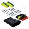 Kalitec KALI-1005 AMP Superseal Set 5 poli I connettore automotive 1,50 mm² I impermeabile IP67 I connettore rapido resistente all'olio in poliammide rinforzata con fibra di vetro per auto, moto