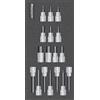 MATADOR Schraubwerkzeuge MATADOR MTS-R/V:, Set di chiavi a bussola HEX, 1/3: 193 x 390 mm, 8164 4078