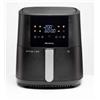 Ariete 4630 Friggitrice ad Aria 9L 1500W 3,5kg 8 Programmi Nero Air Fryer