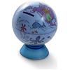 Toyland MAPPAMONDO MINI GLOBO BABY BANK DIAMETRO 11 CM SALVADANAIO TECNO DIDATTICA NUOVO