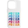 Funny Potter Tees & Gifts Custodia per iPhone 14 Pro Potter - Colorato