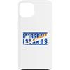 Marshall Islands Flag for patriotic Peop Custodia per iPhone 13 Isole Marshall