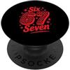 Maglietta Meme Divertente 67 Sei Sette 6 67 Sei Sette 6-7 Dolce Brainrot Italiano Meme Per Bambini PopSockets PopGrip Adesivo