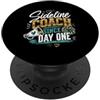 Mothers Cheerleader Support Designs Sideline Coach Dal Giorno Uno Cheer Famiglia Cheerleader Mamma PopSockets PopGrip Adesivo