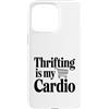 Fraxoweb Custodia per iPhone 15 Pro Max Thrifling è il mio amante dello shopping dell'usato vintage cardio