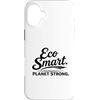 International Day for Health and Safety Custodia per iPhone 16 Plus Eco Smart Planet Strong - Regalo ecologico ecologico