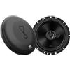 JBL Stage2 65M GEN2 165mm 6,5 pollici altoparlanti auto a 3 vie con griglia, potenza 60W RMS e 480W Max, risposta in frequenza 55Hz-20kHz, impedenza 4 ohm, sensibilità 90dB, design robusto affidabile