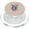 Sarcastic Be Kind Feral Animal Wildlife Divertente Badger Essere Tipo Di Feral Vintage Sarcastico Umore Selvaggio PopSockets PopGrip per MagSafe