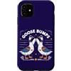 Bird Lovers Funny Kawaii Goose Community Custodia per iPhone 11 Birding Goose Lover Ornitologo Divertente gioco di parole d'oca