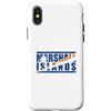 Marshall Islands Flag for patriotic Peop Custodia per iPhone X/XS Isole Marshall