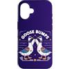 Bird Lovers Funny Kawaii Goose Community Custodia per iPhone 16 Birding Goose Lover Ornitologo Divertente gioco di parole d'oca
