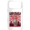 Sphynx Kitten Lover PS Custodia per iPhone 17 Pro Max Divertente retrò giapponese Catzilla Sphynx Amante dei gatti
