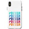 Funny Potter Tees & Gifts Custodia per iPhone X/XS Potter - Colorato