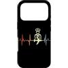Magliette Retro Pilot Heartbeat Custodia per iPhone 17 Pro Pilota Battito cardiaco Retro Aereo Capitano Linea impulso