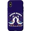 Bird Lovers Funny Kawaii Goose Community Custodia per iPhone X/XS Birding Goose Lover Ornitologo Divertente gioco di parole d'oca