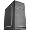 Tacens Anima AC4 - Custodia per PC, mini tower, MicroATX, finitura alluminio, USB 3.0
