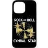 Cymbals Gift / Drummer Gifts for Men and Custodia per iPhone 13 Pro Max Piatti Batterista Piatti per batteria