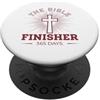 Bible study PS La Bibbia Riepilogo Finisher 365 Giorni PopSockets PopGrip Adesivo