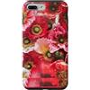 Wistful Custodia per iPhone 7 Plus/8 Plus Fiori Rossi Rossi