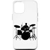 Cymbals Gift / Drummer Gifts for Men and Custodia per iPhone 12/12 Pro Piatti Batterista Piatti per batteria