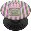 Preposh Carino Sardine Rosa Verde Oliva Strisce Estetiche Estate PopSockets PopGrip Adesivo