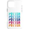 Funny Potter Tees & Gifts Custodia per iPhone 16 Pro Max Potter - Colorato