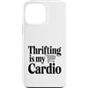 Fraxoweb Custodia per iPhone 13 Pro Max Thrifling è il mio amante dello shopping dell'usato vintage cardio