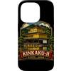 Funny Japan Lover Gifts Custodia per iPhone 14 Pro Kinkakuji Kyoto Giappone Golden Pavilion