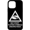 Cymbals Gift / Drummer Gifts for Men and Custodia per iPhone 13 Pro Max Piatti Batterista Piatti per batteria