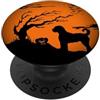 Aussie Doodle Halloween Aussiedoodle Gif Aussiedoodle Halloween PopSockets PopGrip Adesivo
